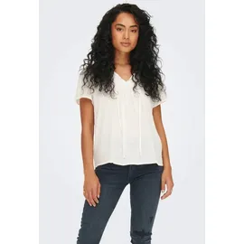 Jdy Damen Jdylima Life S/S Top WVN Noos Bluse, Weiß, 40 EU