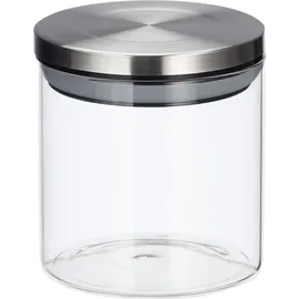 Relaxdays Vorratsdosen 11,0 cm hoch transparent 380,0 ml, 3 St.