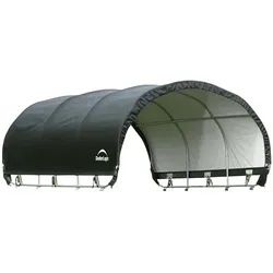 SHELTERLOGIC Überdachung, Breite: 370 cm, grün - gruen