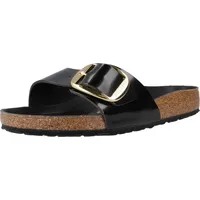 BIRKENSTOCK MADRID NATURAL LEATHER PA Schwarz - Schwarz - 38