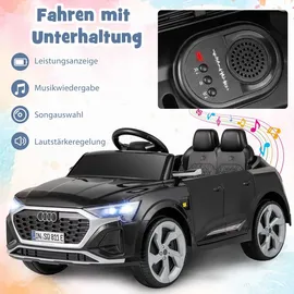 Fantask Audi SQ8 Kinder Elektroauto 12V schwarz (nicht verfügbar)