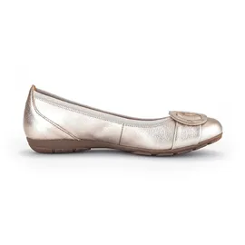 Gabor Ballerinas in gold, | 40 EU