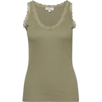 s.Oliver Geripptes Tanktop mit Spitze - 42