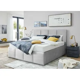 Halmon Schlafkomfort Betten Dalas 100 x 200 cm Grau