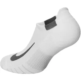 Nike Multiplier Running No-Show-Laufsocken White/Black 38-42