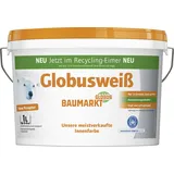 Globus Baumarkt Wandfarbe Weiß matt 1 l