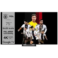 TCL 75QLED870 QLED TV (75") Zoll 190,5 cm 4K Ultra HD Smart-TV Schwarz 1000 cd/m2