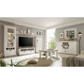 None Wohnwand »Florenz 2«, (Set, 4 St.), im romatischen Landhauslook
