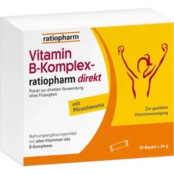 Vitamin B-Komplex ratiopharm direkt 20 St Pulver