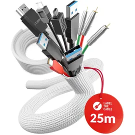 Label the Cable LTC CABLE TUBE 25 Weiß