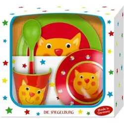 DIE SPIEGELBURG 18251 Geschenkset Kindergeschirr Katze - Freche Rasselbande