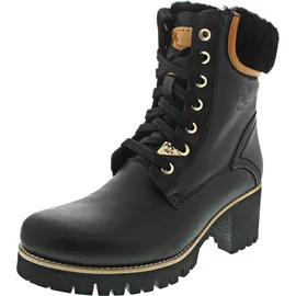 Panama Jack Schnürstiefel Schwarz, 38