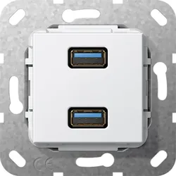 Gira USB 3.0 A 2fach rws 568403