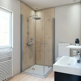 Breuer Duschrückwand Beige