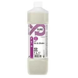 SURE Eis- und Milchshakereiniger, Konzentrat 100913010 , 1 Karton = 6 Flaschen à 1 Liter