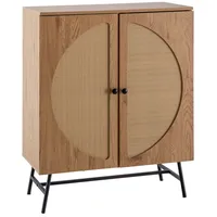 Wohnling WL6.893 Sideboard Braun 80 cm x 39 cm