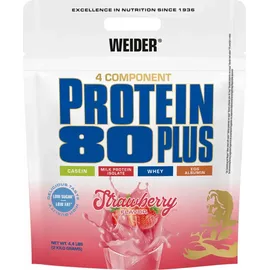 Weider Protein 80 Plus Erdbeere Pulver 2000 g