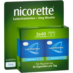 Nicorette Lutschtabletten 2 mg Nikotin