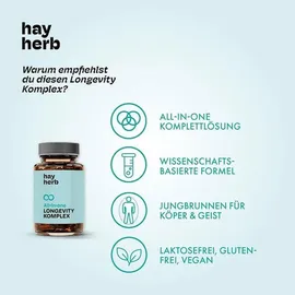 hay herb Longevity Komplex Kapseln 60 Stk.