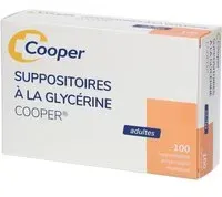 SUPPO GLYCERINE ADULTE B100 NM Suppositoire(S) Pour Adultes 100 pc(s)