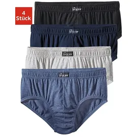 LE JOGGER Slip 4 Stk. Blau / Grau / Schwarz 7