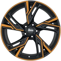 mam wheels MAM Rs5 matt black front copper 8.5x20 ET 45 5/114.3 Alufelge Schwarz