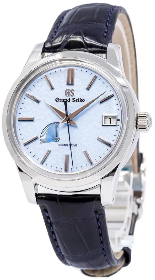 Grand Seiko Men's SBGA407G Elegance Blue Dial Watch
