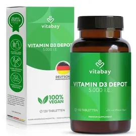 Vitabay Vitamin D3 5.000 I.E. Tabletten 120 St.