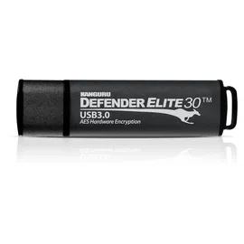 Istorage Kanguru Defender Elite30 128 GB, USB-Stick Schwarz KDFE30-128G