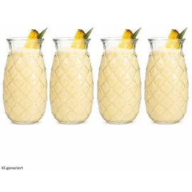 Mambocat Pina Ananas Cocktailglas 0,4 l 4 St.