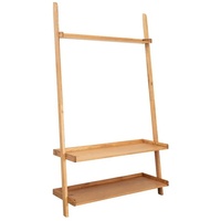 Terra Home Standregal Leiterregal Holmen - Braun, 110x40x191 cm, Holz, Skandi, Modern, 1-tlg., Regal, Treppenregal für Wohnzimmer, Flur braun