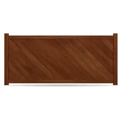 Zaun, Aluminium, Rostoptik, Rostrot Metall-Effekt, Modell Köln, flexible Befestigungssysteme, Zaunelement individuell konfigurierbar