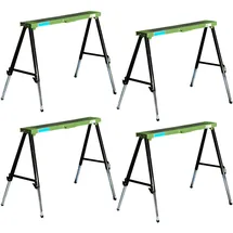 Trutzholm Klappbock Stahl bis 91 cm grün