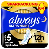 Always Ultra Secure Night Extra 64 Stück