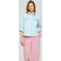 Rabe Hemdbluse blau 48