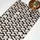 Homescapes Patchwork-Teppich, Leder, geometrisch gemustert 90/150 cm,