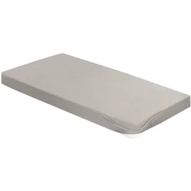 IRISETTE Spannbettlaken Jersey 220 x 260 cm taupe