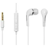 Original Samsung Weiß In-Ear-Stereo-Headset mit Lautstärkeregler in Großpackungen-Packung 10 Passend für Samsung Galaxy A3 (2016) SM-A310,Galaxy A5 (2016) SM-A510,Galaxy A7 (2016)