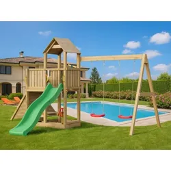 Spielplatz mit Schaukeln Floppi