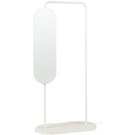 [en.casa] Garderobenständer Vamn 167 x 80 x 35 cm Sandfarben