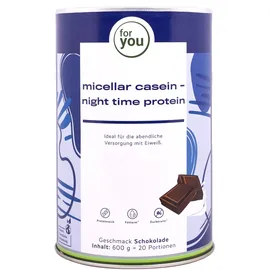 For You eHealth Micellar Casein Schokolade Pulver 600 g