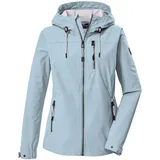 G.I.G.A. DX Damen Softshelljacke/Outdoorjacke mit Kapuze GS 111 WMN SFTSHLL JCKT, bali Blau 42