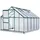Brast Gewächshaus Aluminium Grün HKP 6 mm 7,75 m2