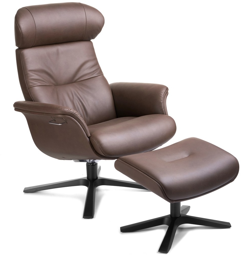 CONFORM Sessel Timeout Relaxsessel mit Hocker - California Mocca