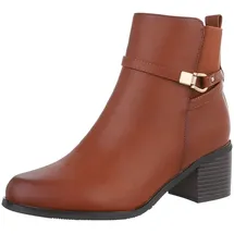 Ital-Design Elegant Damen Camel 36