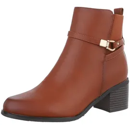 Ital-Design Elegant Damen Camel 36