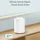 Cudy M1300 1-PACK mesh wi-fi system Dual-band (2.4 GHz / / ) Wi-Fi 5 (802.11ac) White Internal, Router, Weiss