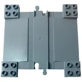 LEGO® 5x LEGO Duplo Schiene mit Bahnübergang Spielbausteine