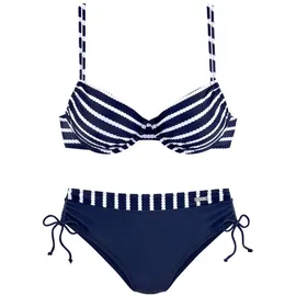 LASCANA Bügel-Bikini Damen Blau 38 Cup C