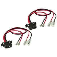 Tomzz Audio 7134-000-3 Lautsprecheradapter (2er Set) auf DIN für